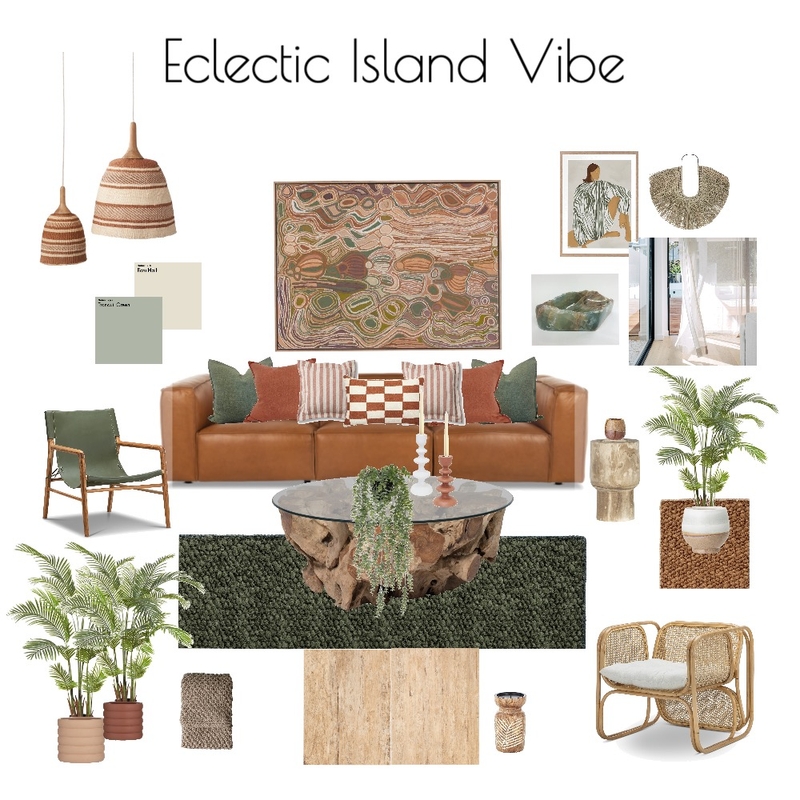 Eclectic Island Vibe Mood Board by MotzDESIGNS on Style Sourcebook