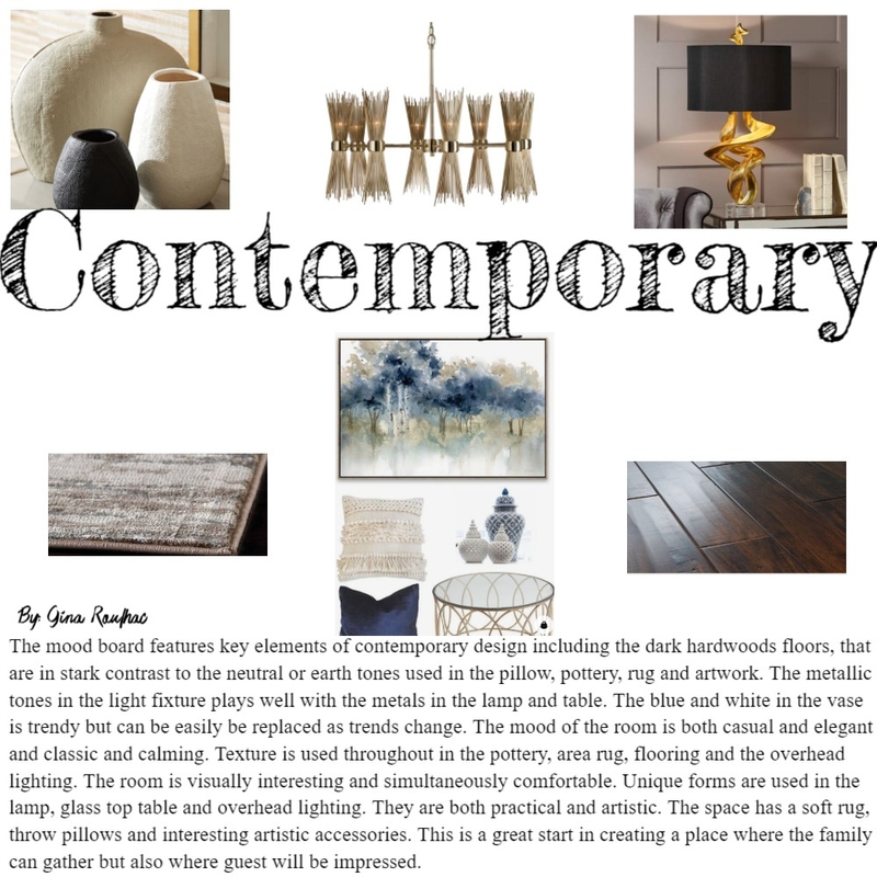 Contemporary Mood Board by Groulhac on Style Sourcebook