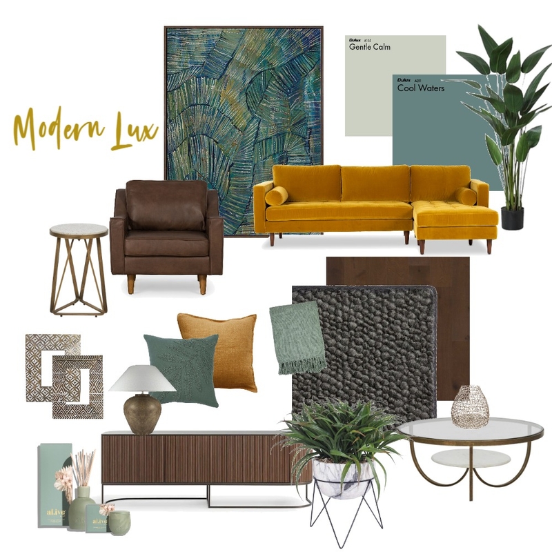 Modern Lux Mood Board by ToniF777 on Style Sourcebook