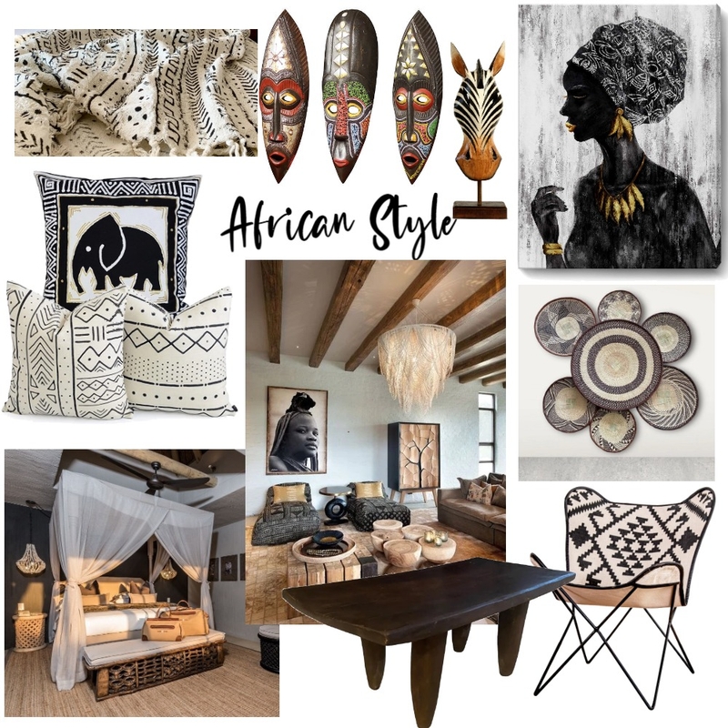 Mood Board African Style Mood Board by manu' on Style Sourcebook