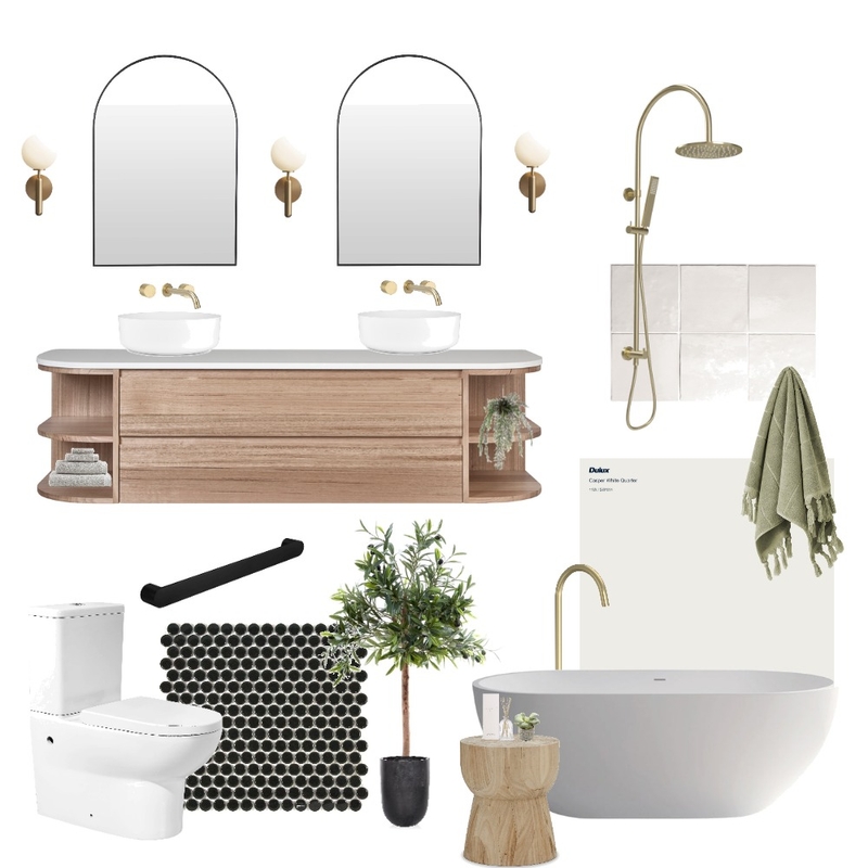 Ensuit Bathroom Mood Board by AlyssaO on Style Sourcebook