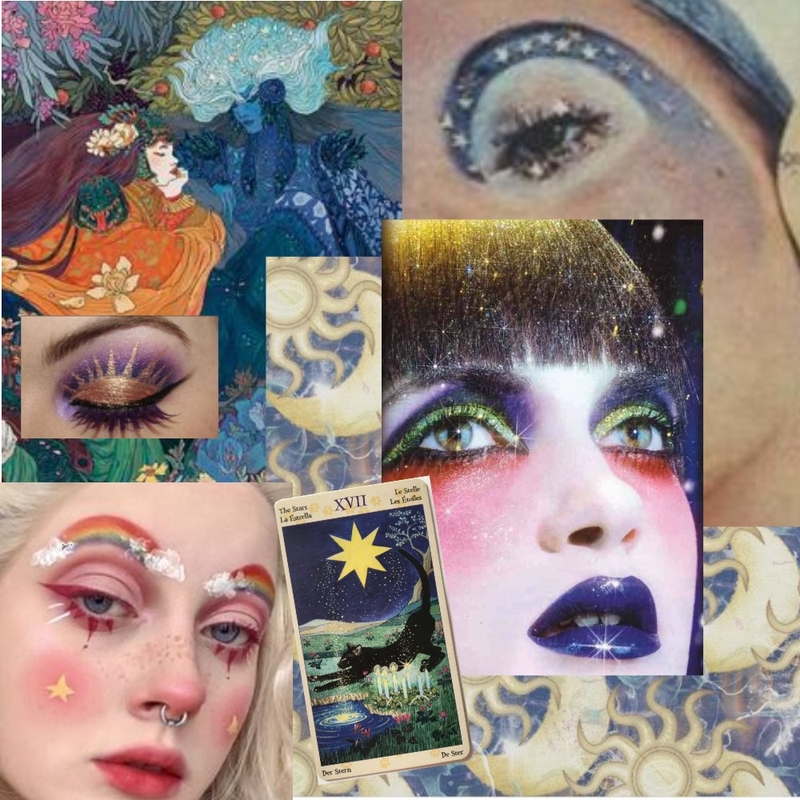 whimsygoth makeup Mood Board by kismili on Style Sourcebook