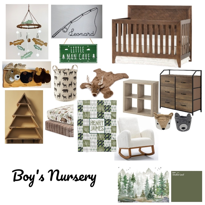 future boy's nursery Mood Board by Beverly Zaske on Style Sourcebook