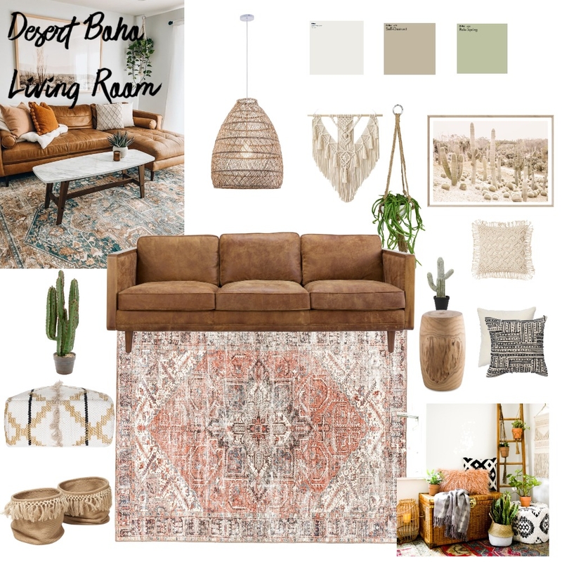 Desert Boho 5 Mood Board by TranquilHome on Style Sourcebook