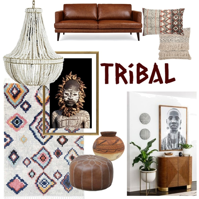 Tribal Mood Board by Emily Galante on Style Sourcebook