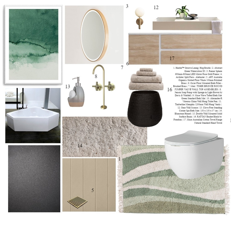 BATHROOM Mood Board by shezaiqbal on Style Sourcebook