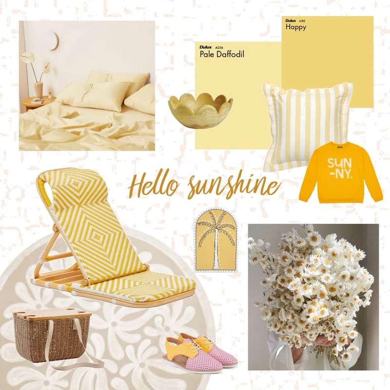 Hello sunshine Mood Board by The Creative Advocate on Style Sourcebook
