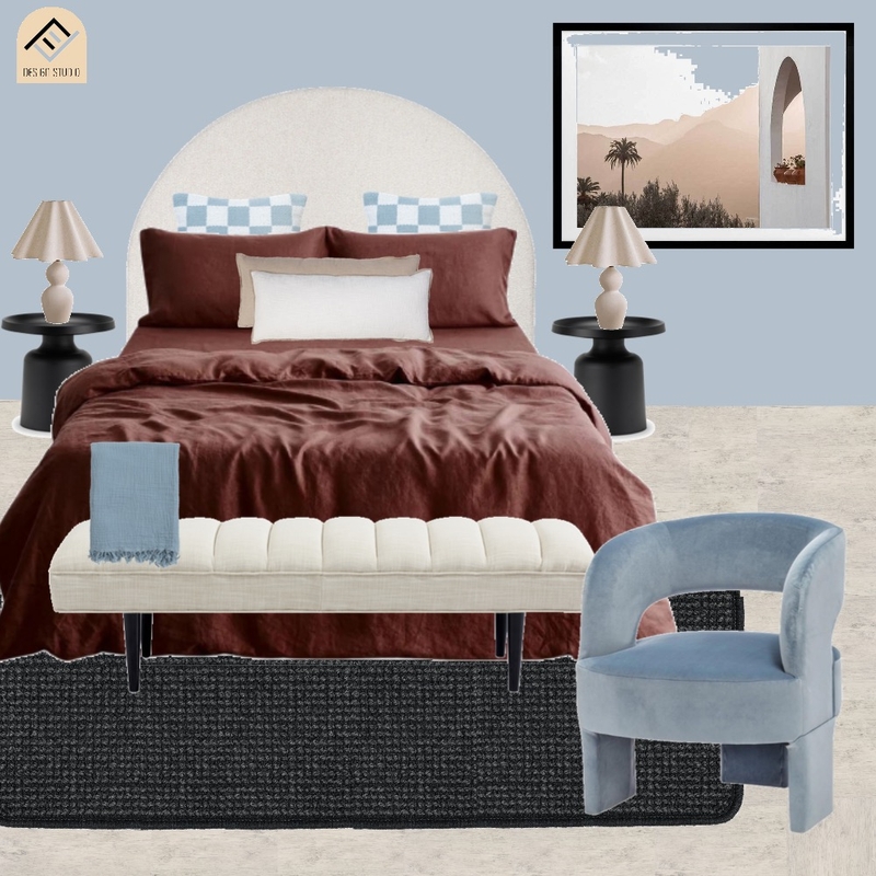 Bedroom Mood Board by Five Files Design Studio on Style Sourcebook