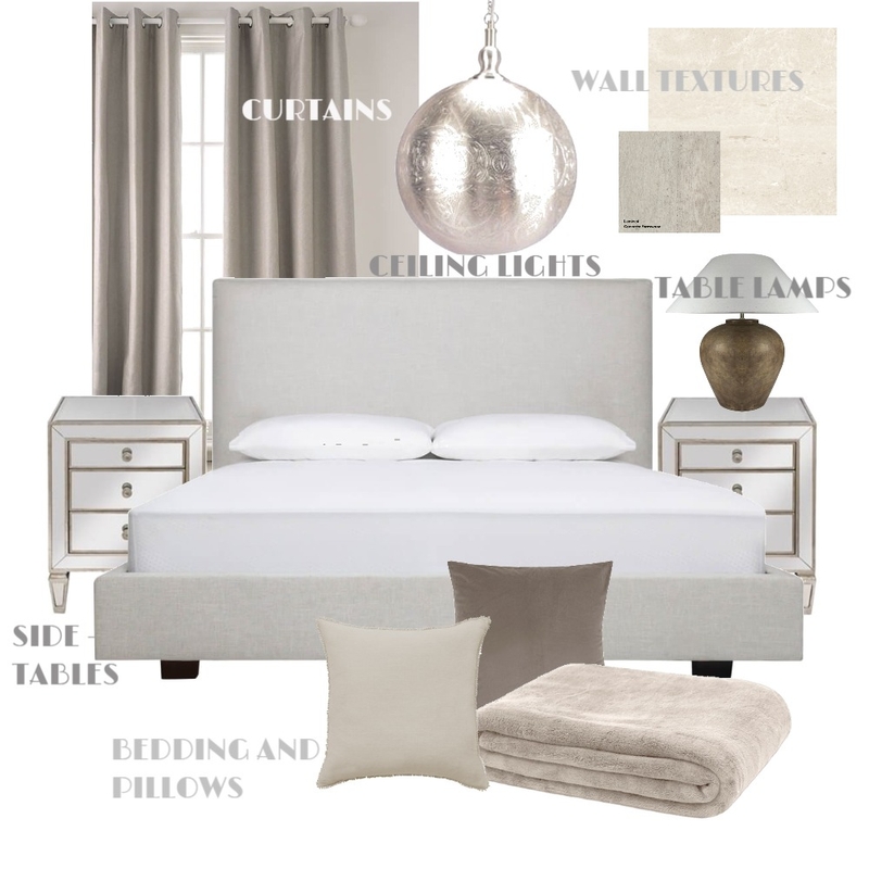 BEDROOM Mood Board by LAYAL on Style Sourcebook