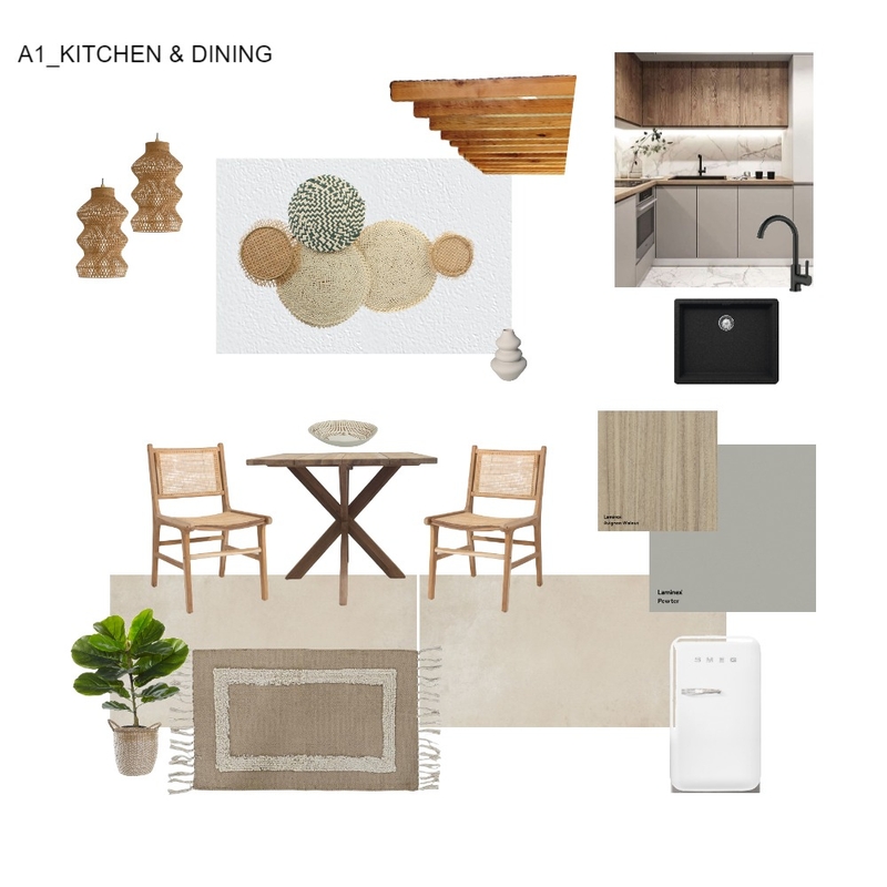 GR_A1_Kitchen & Dining Mood Board by Dotflow on Style Sourcebook