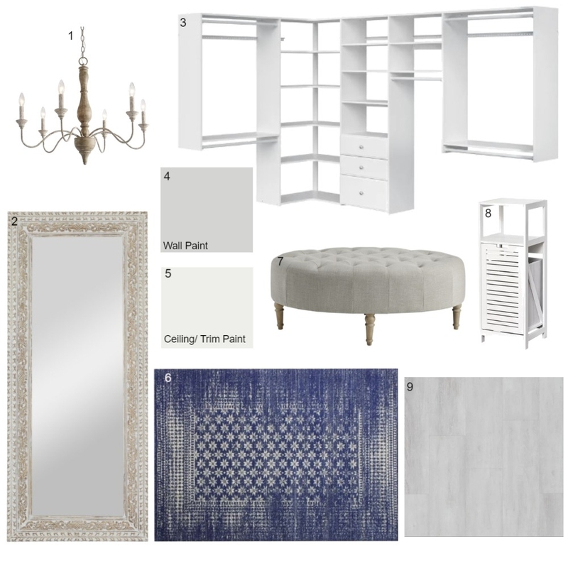 Walk-in Closet Mood Board by KristinH on Style Sourcebook
