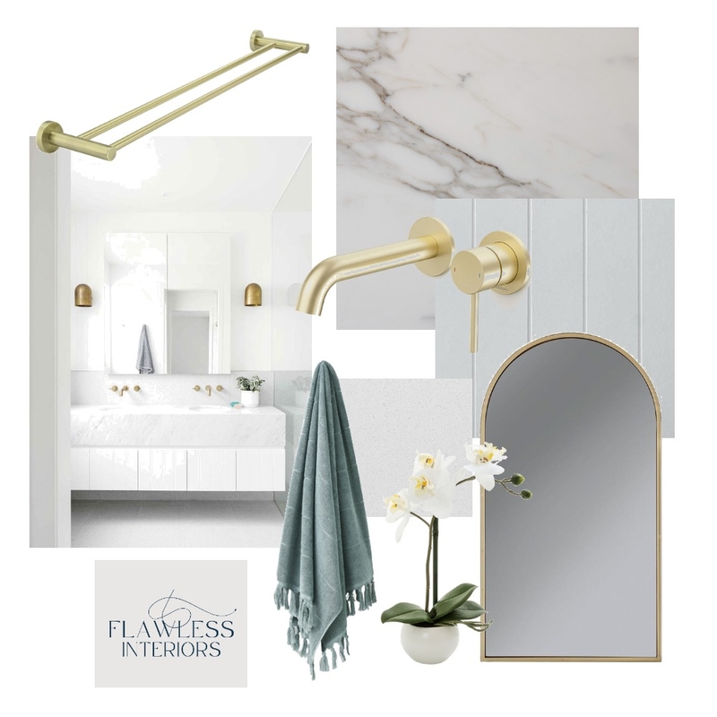 Mt Martha Guest Bathroom Mood Board by Flawless Interiors Melbourne on Style Sourcebook