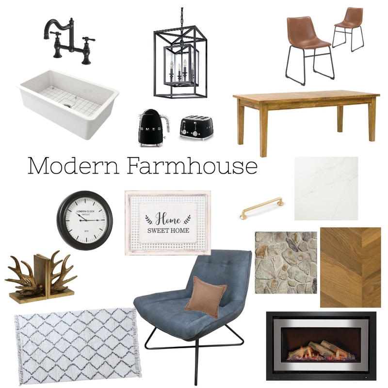 Modern Farmhouse moodboard Mood Board by kelly price on Style Sourcebook