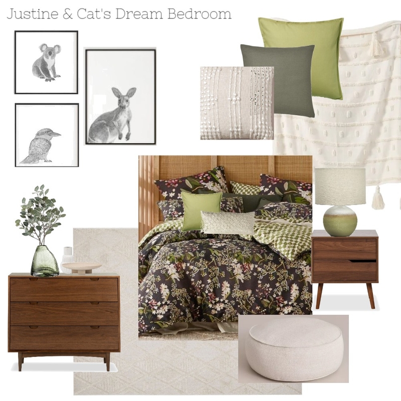 Dream Bedroom Mood Board by The Ginger Stylist on Style Sourcebook