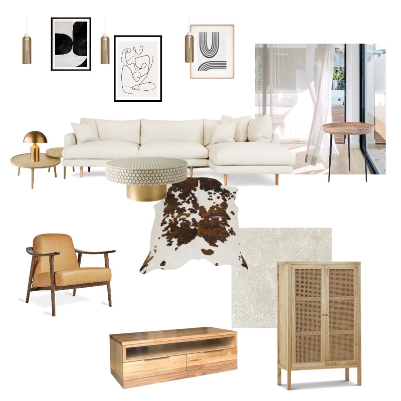 Mid Century meets Mediterranean Mood Board by Sarah Beardwell on Style Sourcebook