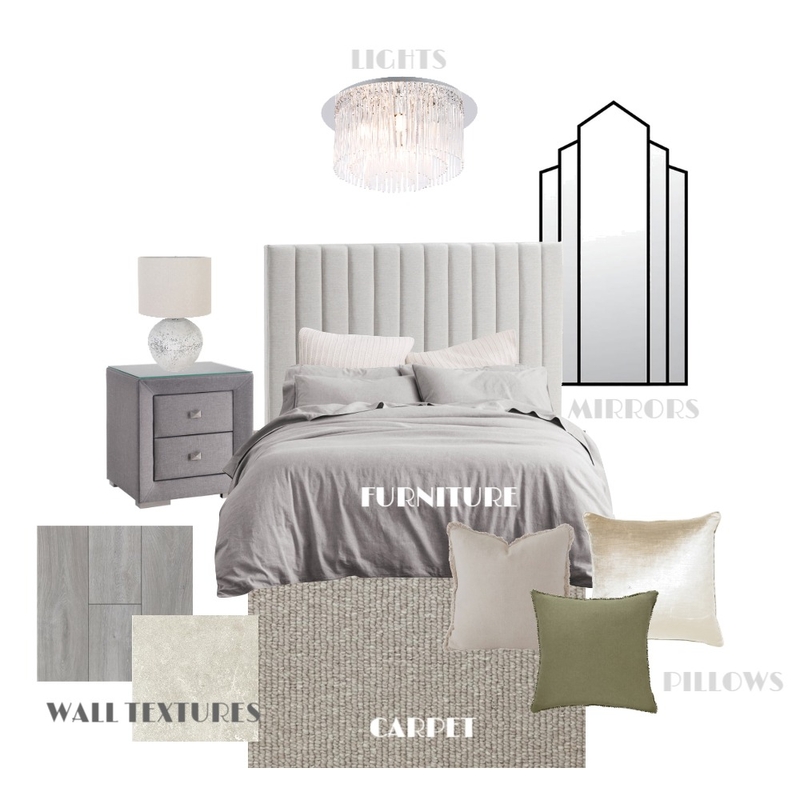 BEDROOM Mood Board by LAYAL on Style Sourcebook