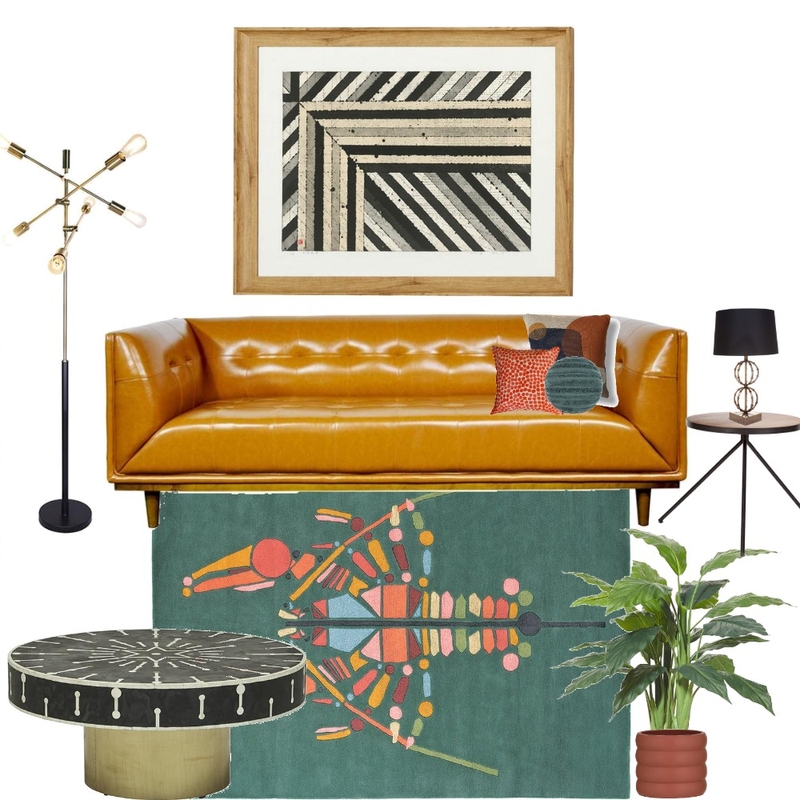 Mid Century Madness Mood Board by oz design artarmon on Style Sourcebook