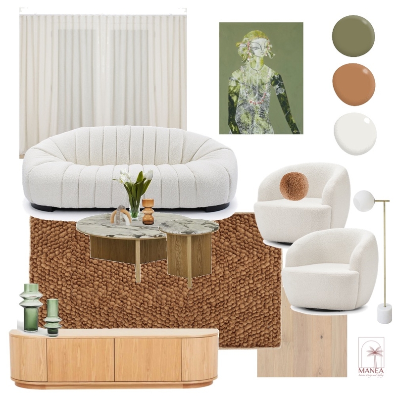 Modern Luxury Living Mood Board by Manea Interiors on Style Sourcebook