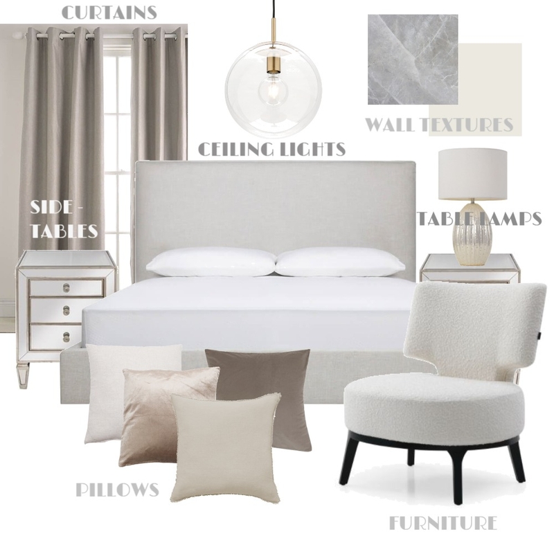 BEDROOM Mood Board by LAYAL on Style Sourcebook