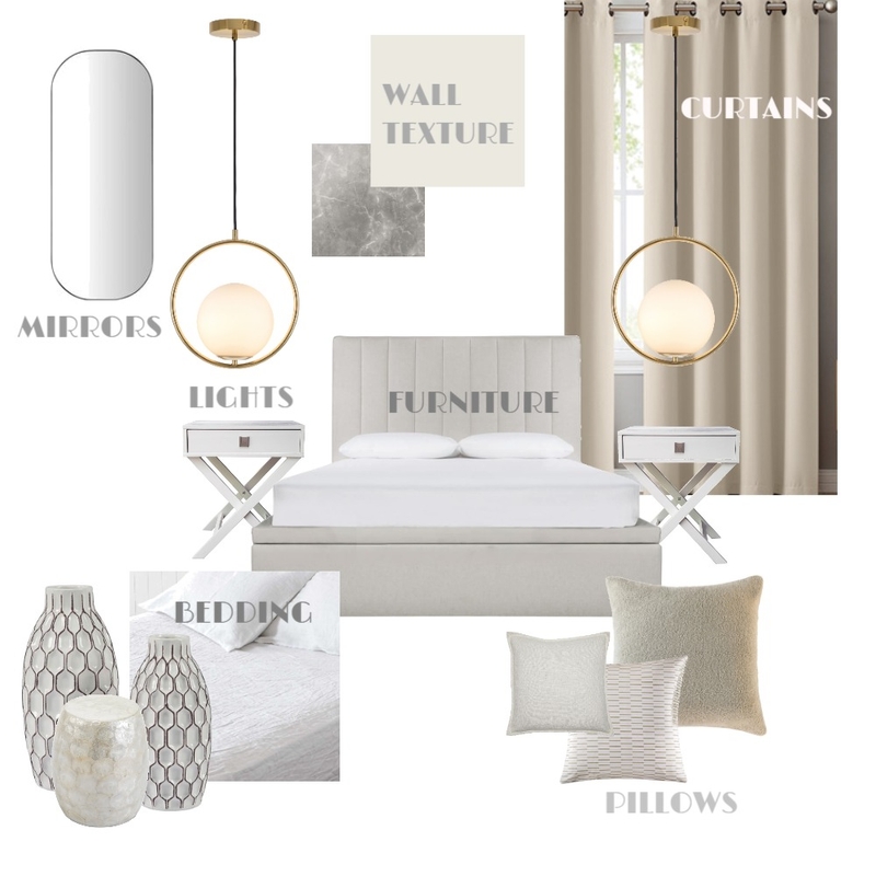 BEDROOM Mood Board by LAYAL on Style Sourcebook