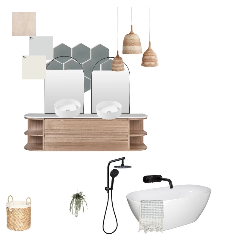 Coastal bathroom Mood Board by zoe.wickham on Style Sourcebook