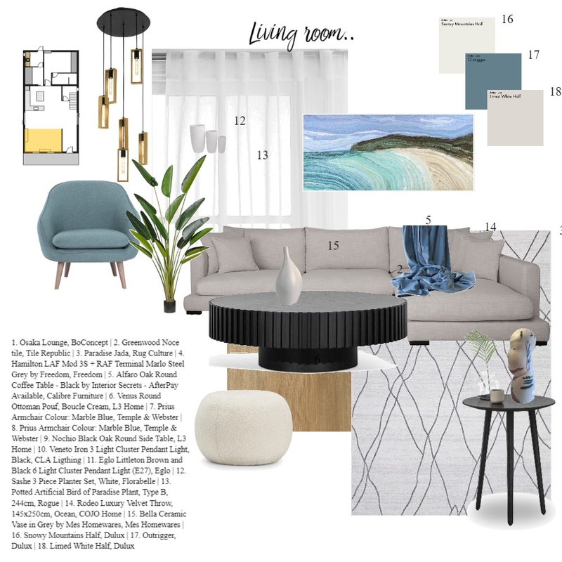 Living room Mood Board by a_nushh on Style Sourcebook