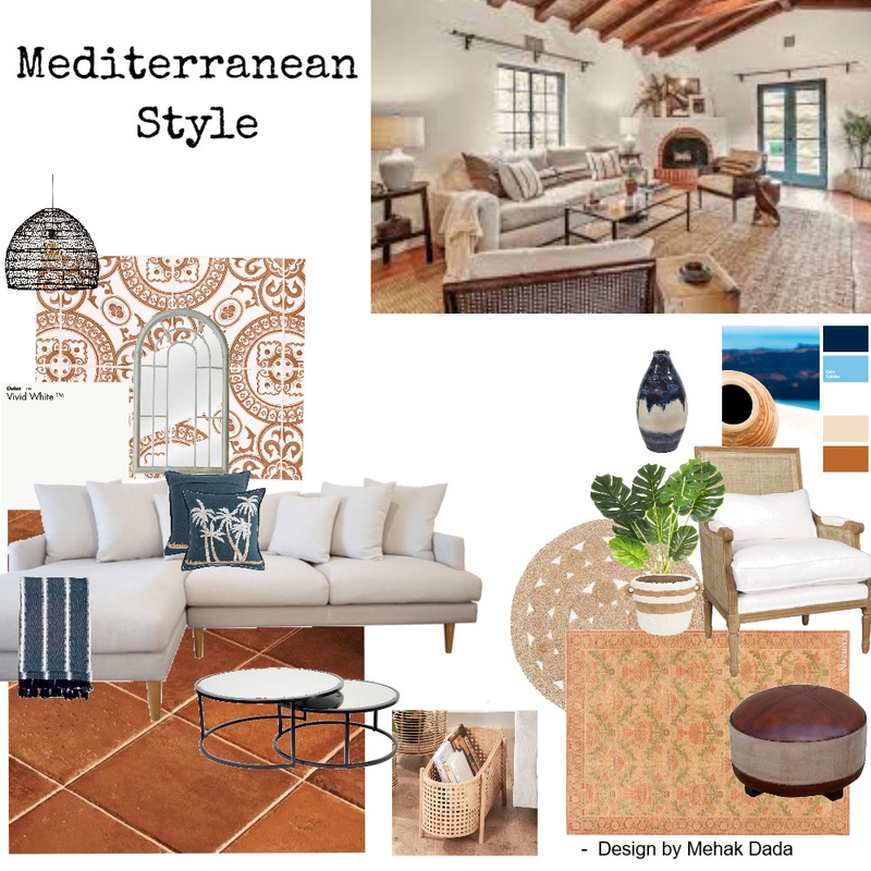 Mediterranean style 1 Mood Board by mehak dada on Style Sourcebook