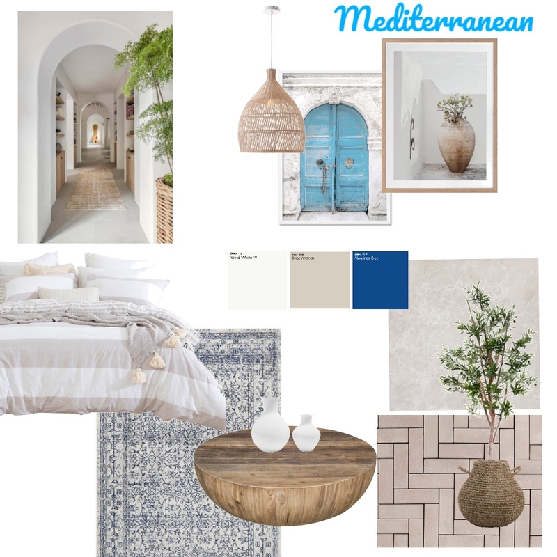 Mediterranean Style v2 Mood Board by Tegan Interiors on Style Sourcebook