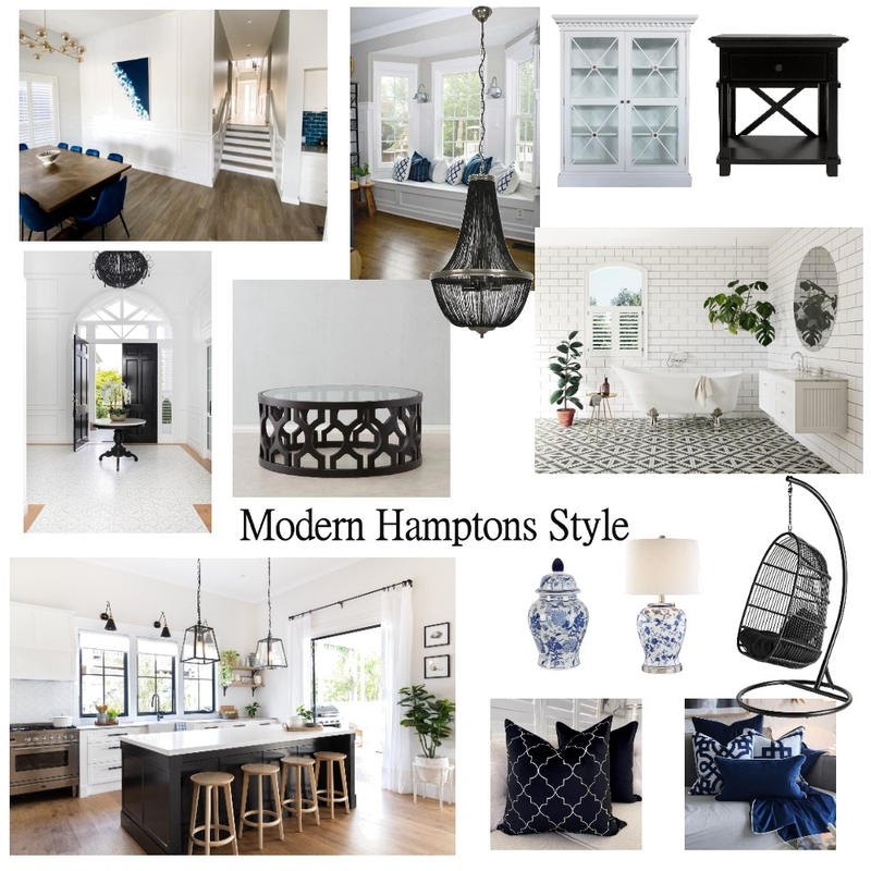 Modern Hamptons Style Mood Board by manu' on Style Sourcebook