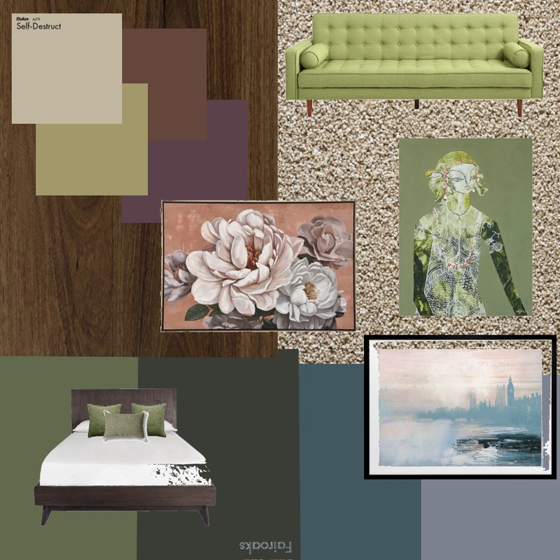 bedroom design Mood Board by aliza on Style Sourcebook