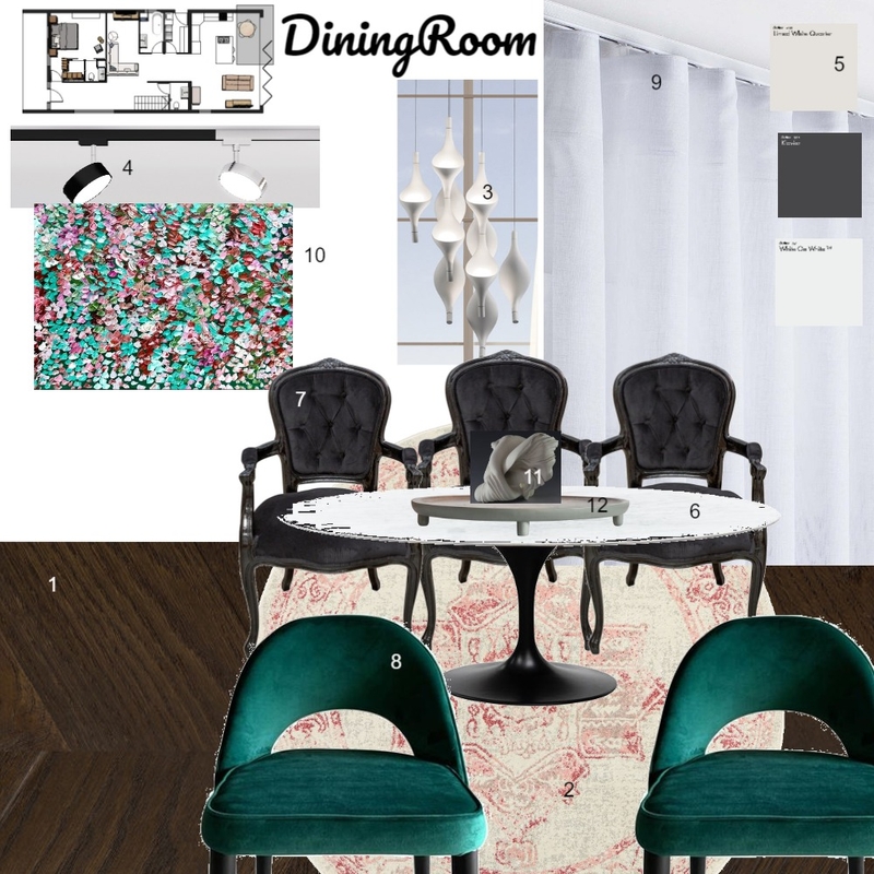 Dining Room Mood Board by emzy on Style Sourcebook