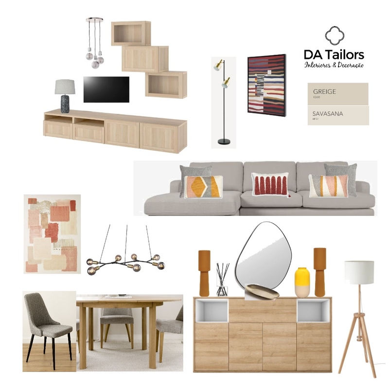 Leça Residence Living Room Update Mood Board by DA Tailors on Style Sourcebook