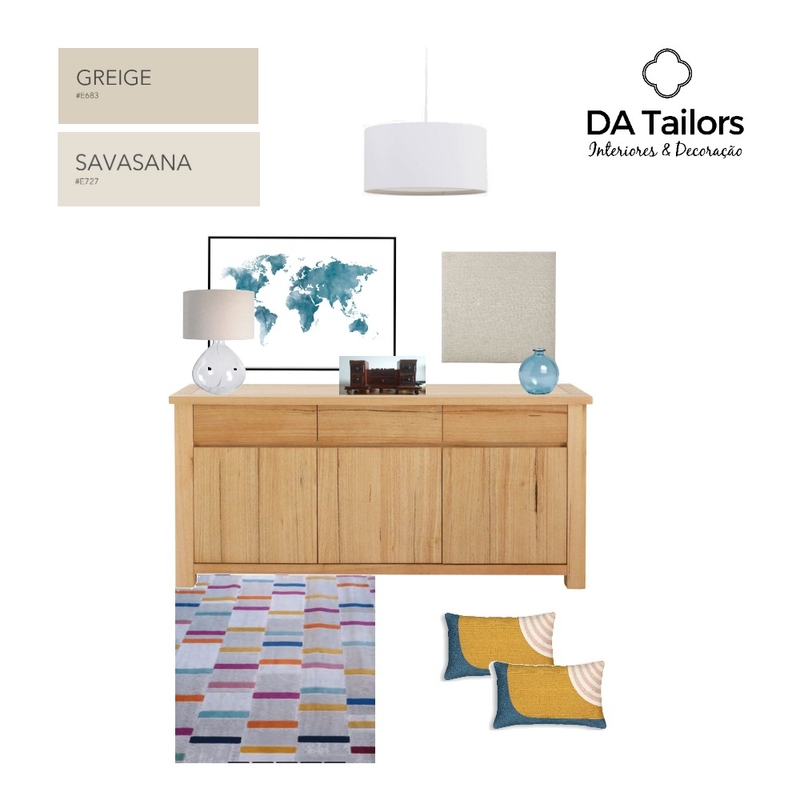 Sunny Office Leça Residence Update Mood Board by DA Tailors on Style Sourcebook