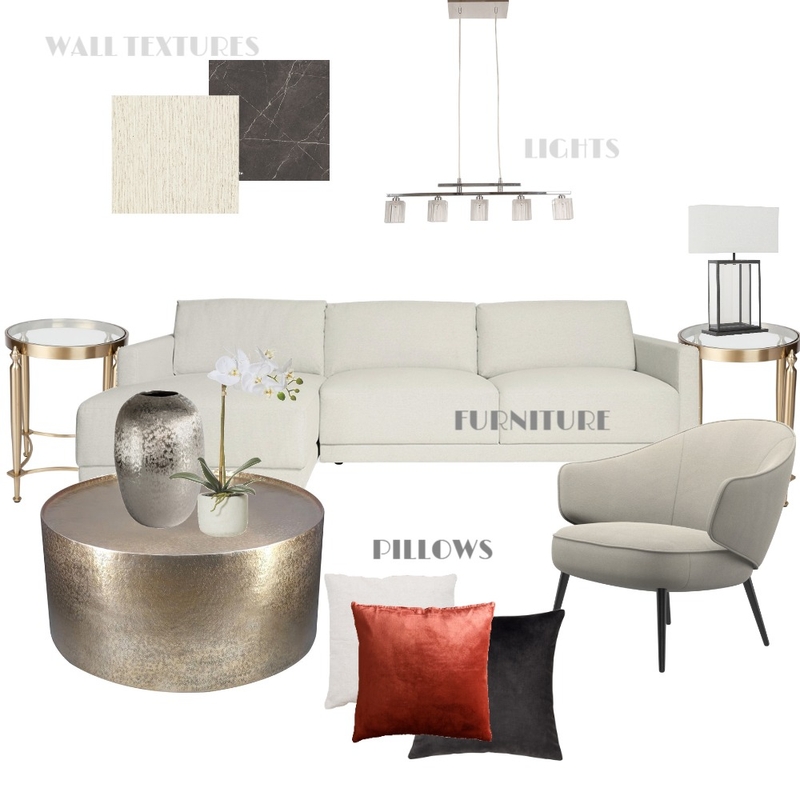 LIVING ROOM Mood Board by LAYAL on Style Sourcebook