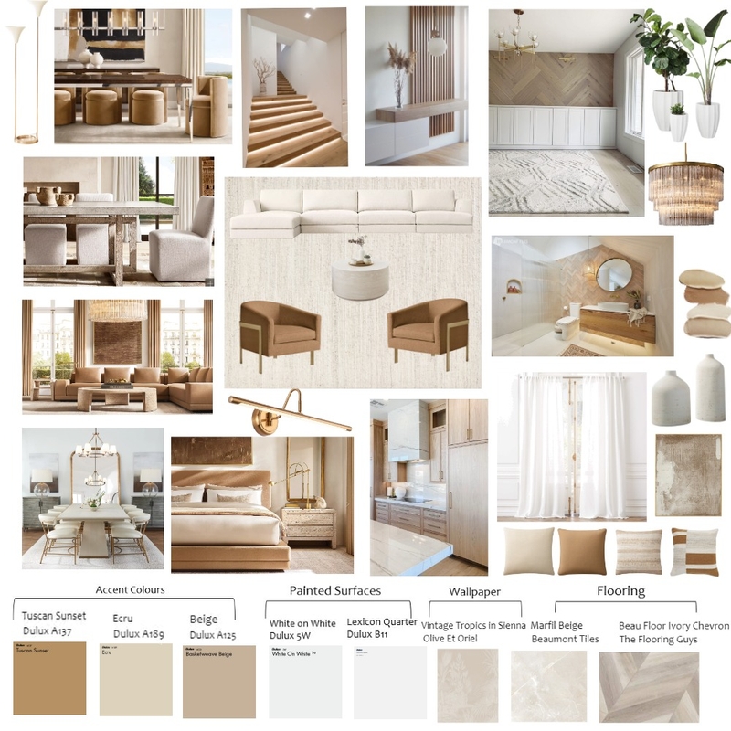 Neutral Colour Scheme Mood Board by gracemercy on Style Sourcebook