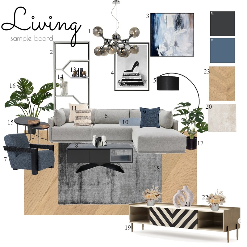 Sample Board Mood Board by Angelizen on Style Sourcebook