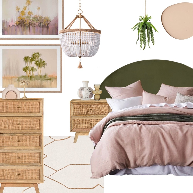 Calming Bedroom Mood Board by The Blue Space on Style Sourcebook