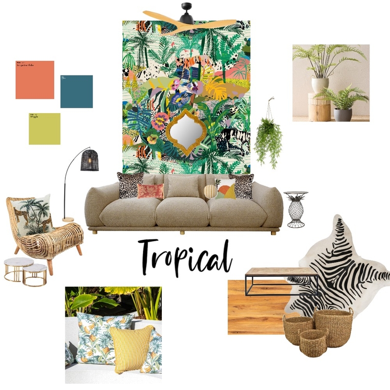 Tropical Mood Board by teresa.smith on Style Sourcebook