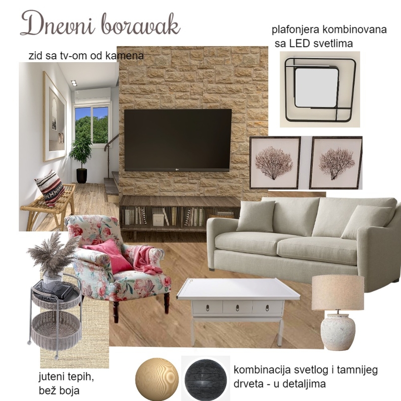 Kuća u Takovu - dnevna soba - mood board Mood Board by Fragola on Style Sourcebook