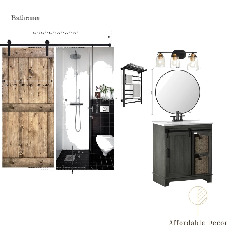 bathroom Mood Board by Affordable Decor  SLC -  Interior Decorating Services on Style Sourcebook