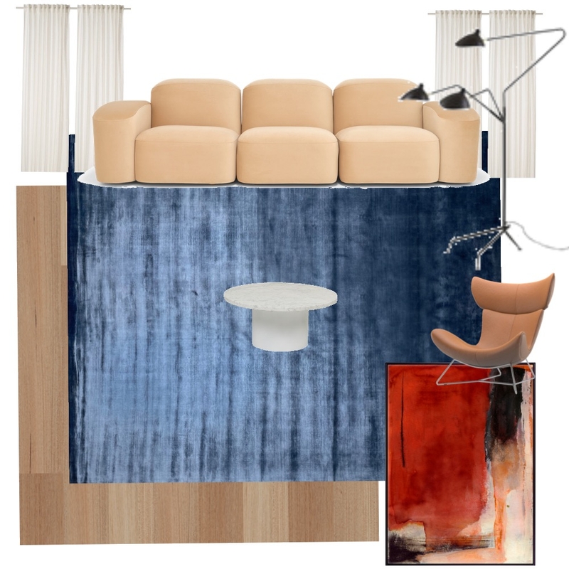 Broad Lounge Mood Board by Fingprojects on Style Sourcebook