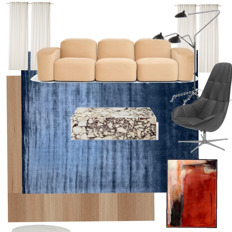 Broad Lounge Mood Board by Fingprojects on Style Sourcebook