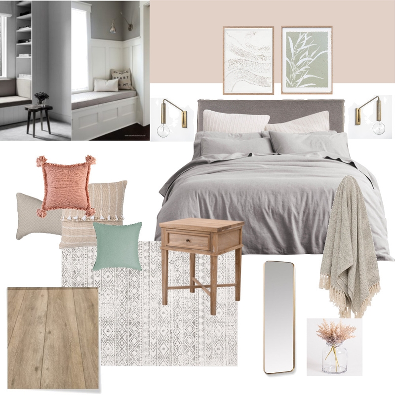 חדר שינה מנורה Mood Board by yael harel on Style Sourcebook