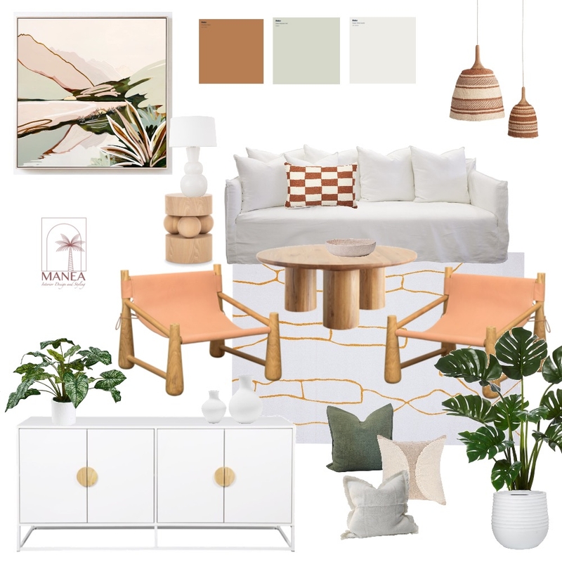 Contemporary Coastal Living Room Mood Board by Manea Interiors on Style Sourcebook