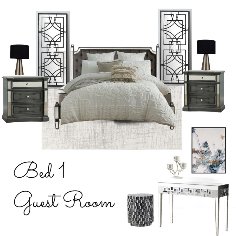 bedroom 1 -ff Mood Board by Megha on Style Sourcebook