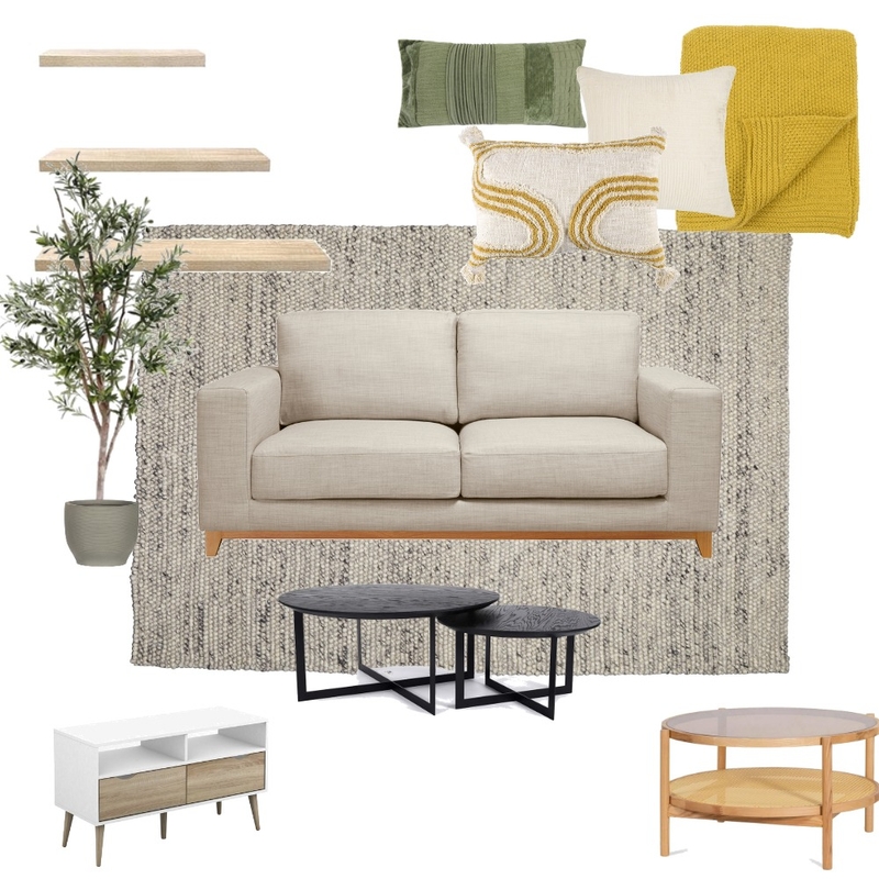 Living Room-Option 2 Mood Board by Jnny_ on Style Sourcebook