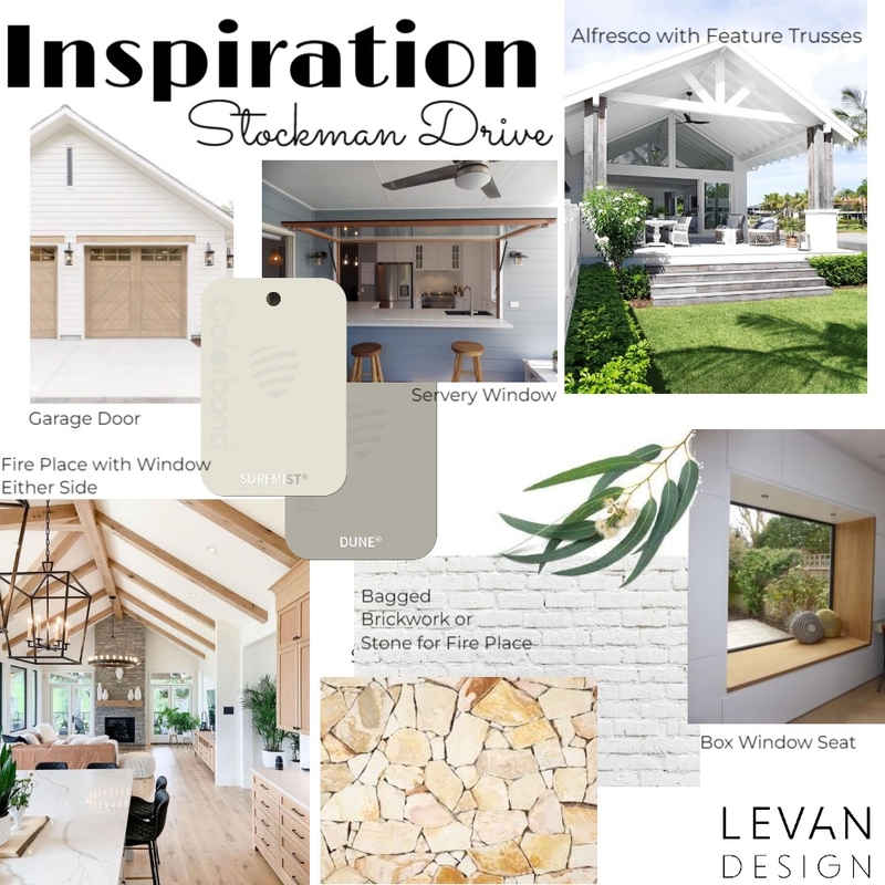 Stockman Drive Mood Board by Levan Design on Style Sourcebook