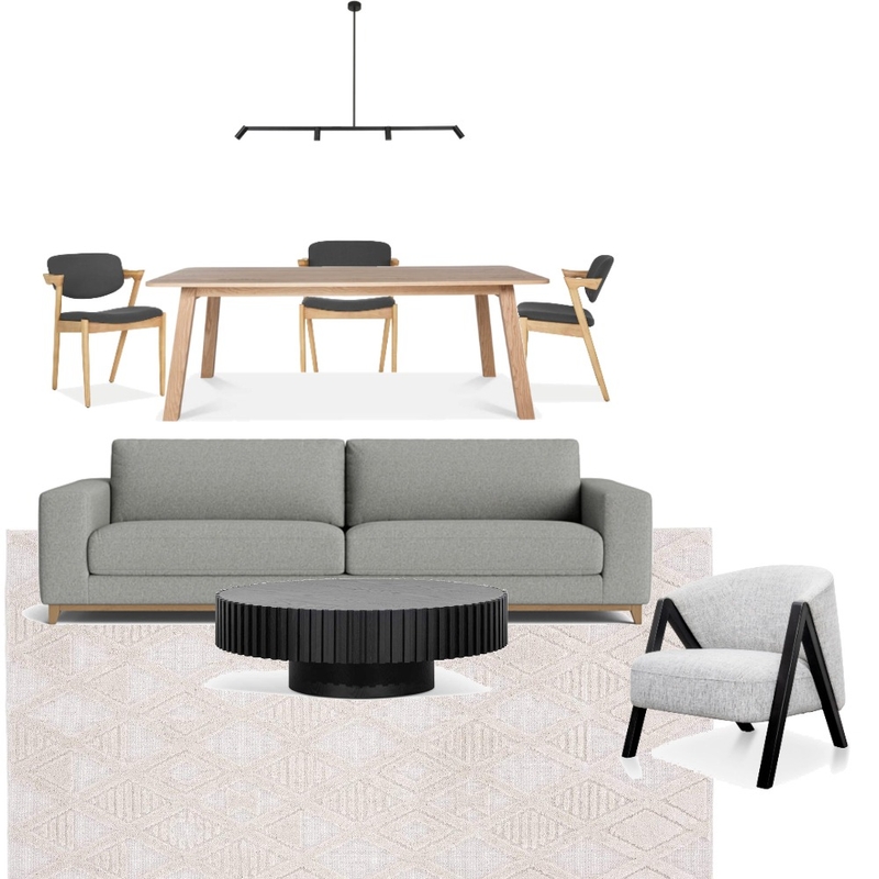 Dining / lounge room - panorama light grey2 Mood Board by leah333 on Style Sourcebook