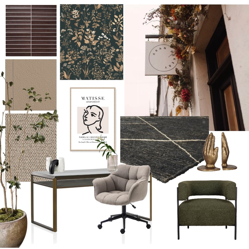 : Studio Mood Board by Oleander & Finch Interiors on Style Sourcebook