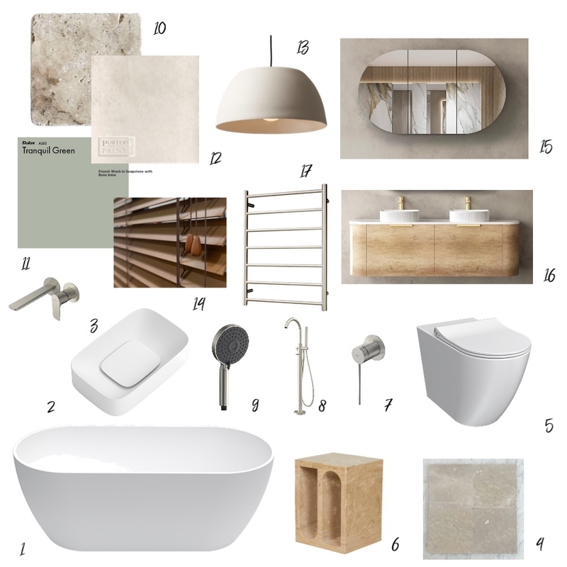 Bathroom redesign Mood Board by MandyM on Style Sourcebook